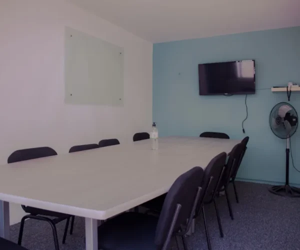 Sala de juntas en Gomac Chapultepec, oficinas en renta en Guadalajara