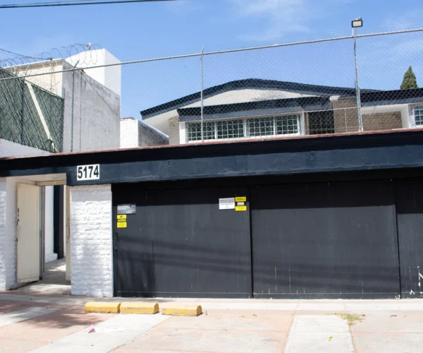Fachada en Gomac Guadalupe, oficinas en renta en Guadalajara