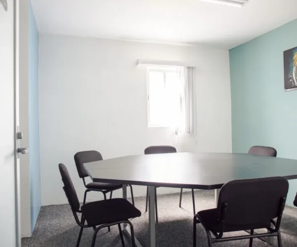 Sala de juntas en Gomac Ladrón de Guevara, oficinas en renta en Guadalajara