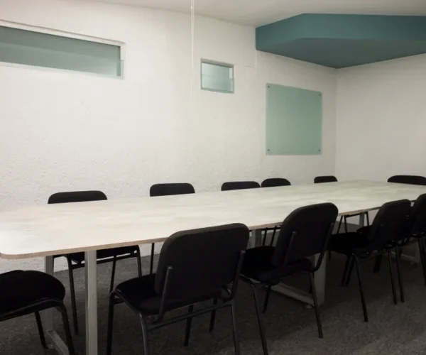 Sala de juntas en Gomac Minerva, oficinas en renta en Guadalajara